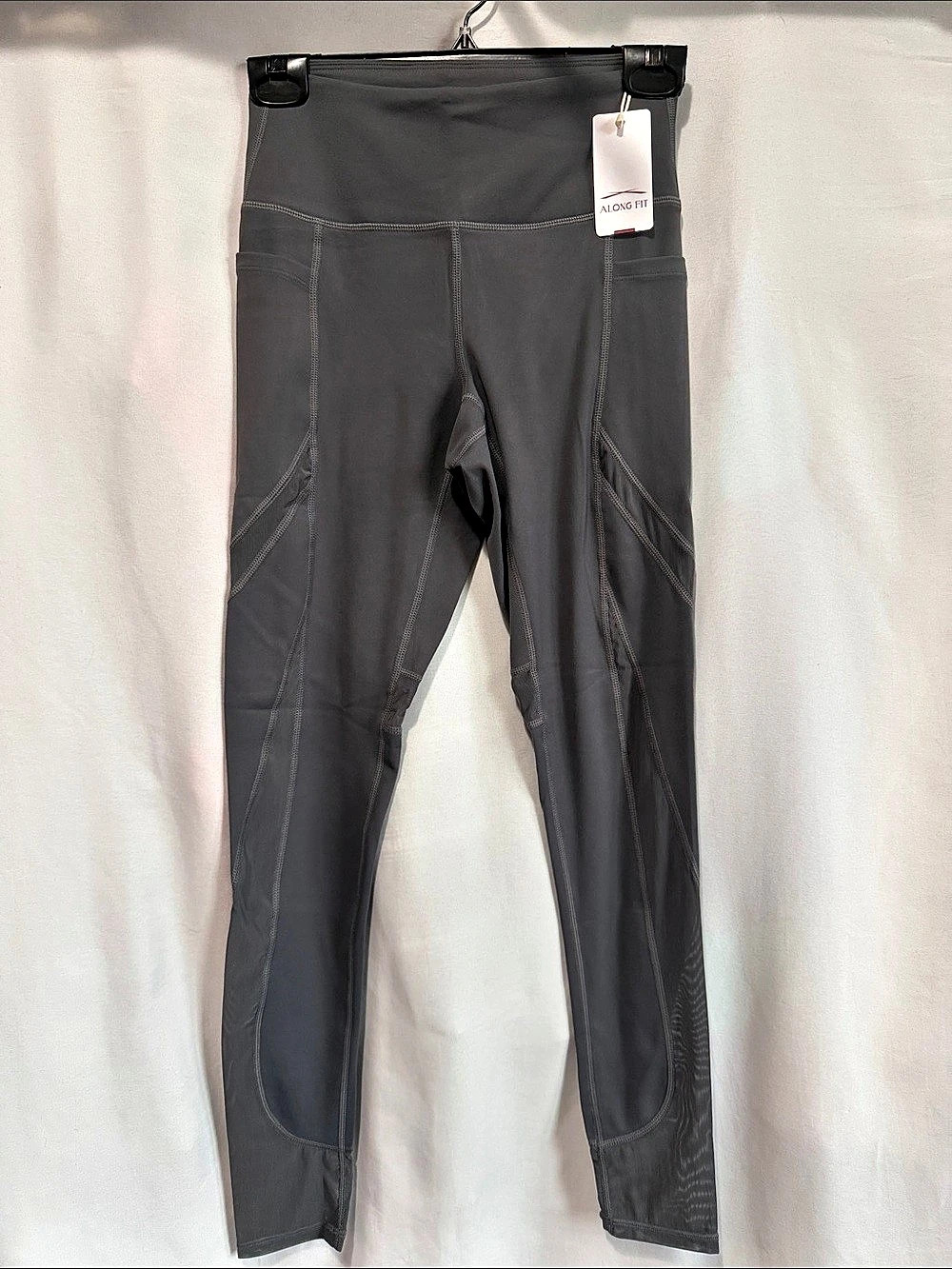 Women's Gray Full-Length Leggings NWT